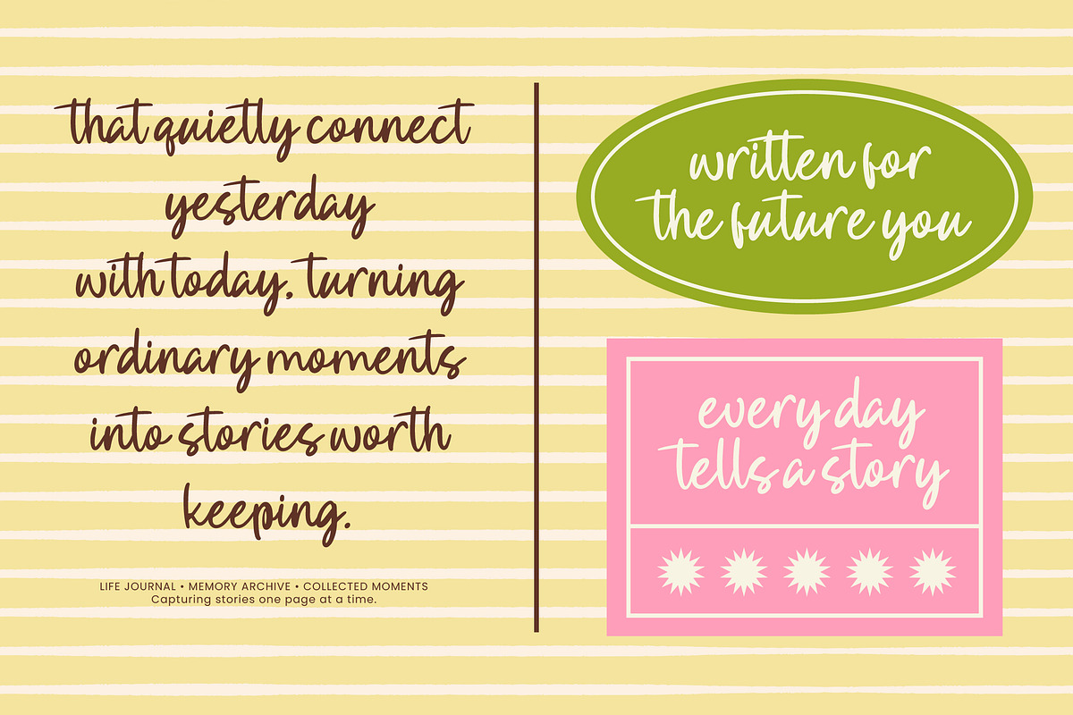 Requested Casual Handwritten, a Handwritten Font by AmorfaType (Photo 5 of 8)