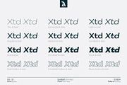 Exalted Extended, a Sans Serif Font by Zafara Studios (Thumbnail 3 of 12)