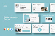 Digital Marketing Agency Template, a Presentation Template by Dream-Lab (Thumbnail 1 of 9)