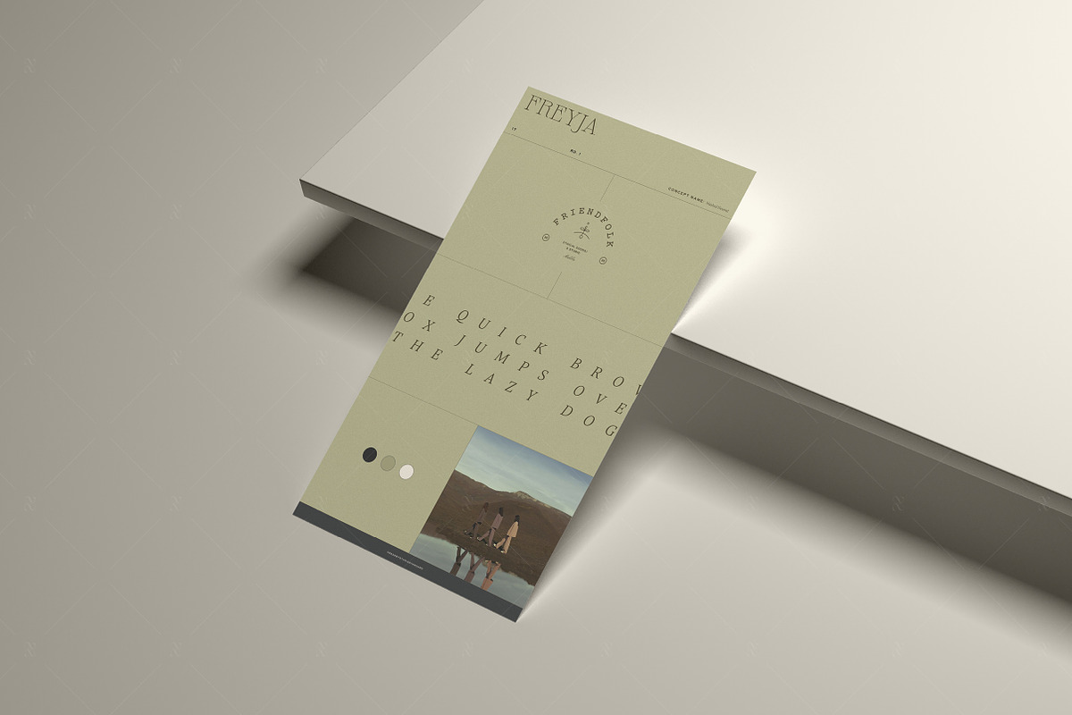 Freyja | Brand Board Kit, a Presentation Template by Studio Standard (Photo 8 of 15)