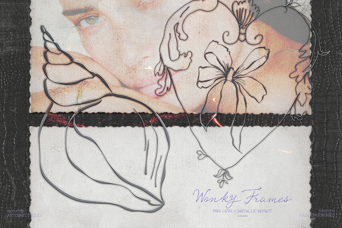 Hand-Drawn Vintage Wonky Frames, an Object Graphic by nadispasibenko (Photo 7 of 9)