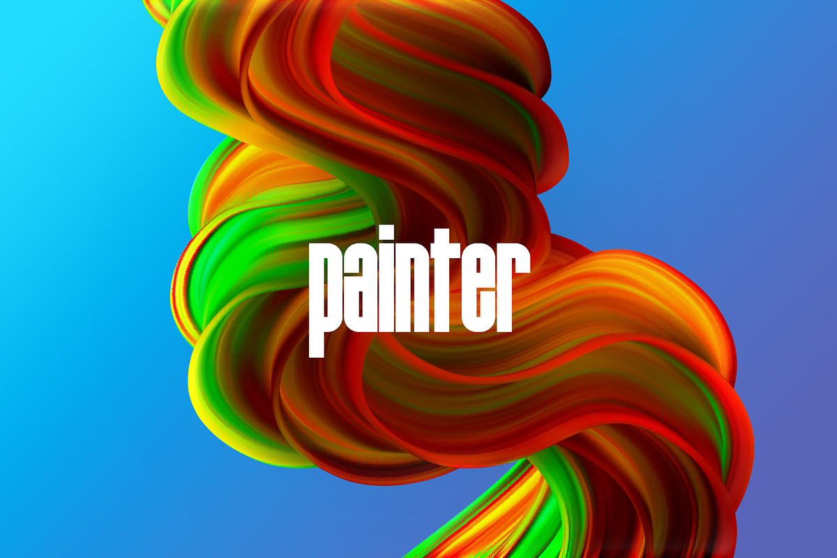 Painter—Multicolor Photoshop Brushes, a Brush Add-On by Chroma Supply (Photo 16 of 20)