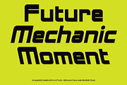 CS Amused – Techno Font, a Sans Serif Font by Craft Supply Co. (Thumbnail 3 of 8)