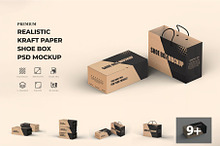 Shoe Box Mockup by  in Products