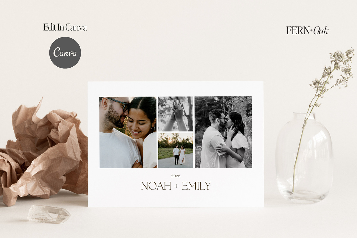 2025 Photo Calendar Canva Template, a Templates & Theme by Fern and Oak Creative (Photo 7 of 7)