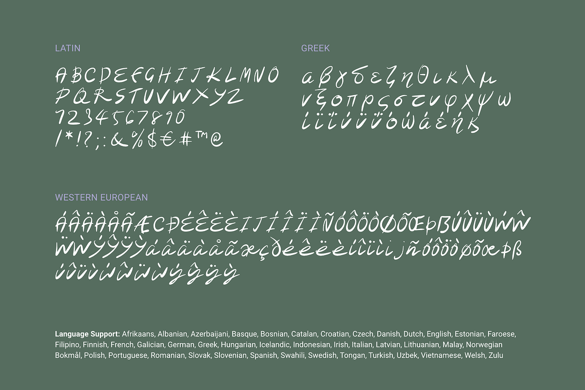 Proto Handscript, a Font by Crafted by AKD (Photo 6 of 10)
