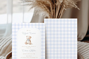 Blue Boy's Birthday Party Invitation, an Invitation Template by LucaTheme (Thumbnail 2 of 6)