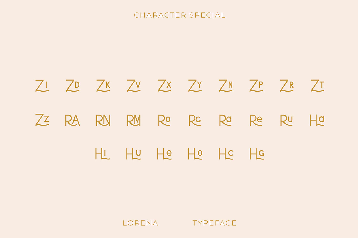 Lorena Typeface, a Sans Serif Font by CCS Type (Photo 16 of 21)