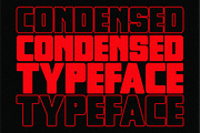 Chunky - Condensed Sans Serif, a Sans Serif Font by Pian45 Studio (Thumbnail 2 of 8)
