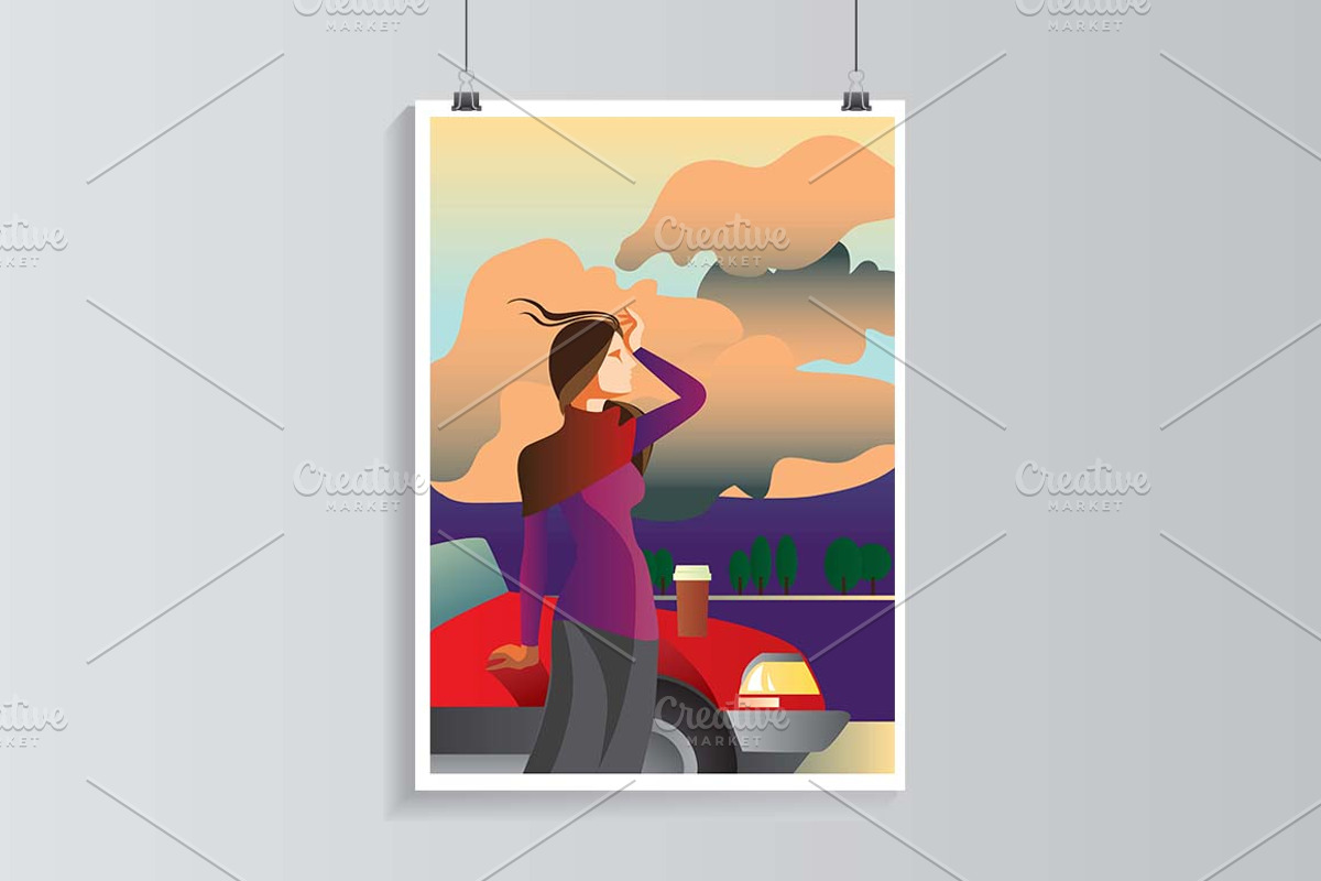 In the evening., a Decorative Illustration by © Fisher Photostudio (Photo 1 of 3)