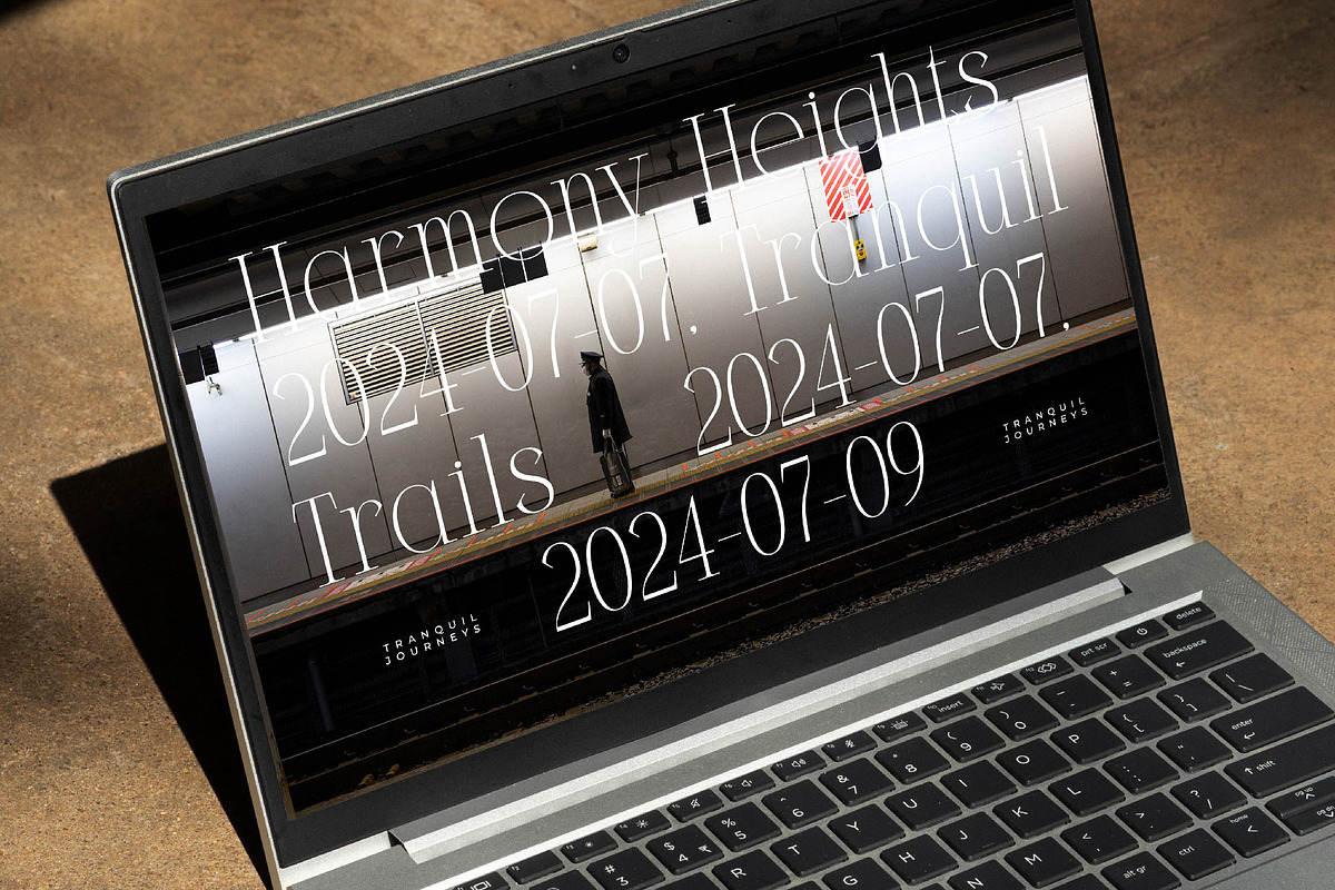 Milegance Modern Display Serif, a Serif Font by Letterena Studios (Photo 12 of 15)