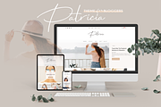 Patricia - Bloggers WordPress Theme, a WordPress Template by VolThemes (Thumbnail 1 of 6)