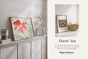 Horizontal Minimalistic Frame Mockup, a Mockup by Paper Flowers Studio (Thumbnail 5 of 5)