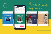 Fashion Sale Content Instagram Posts, a Social Media Template by emcrea (Thumbnail 2 of 9)