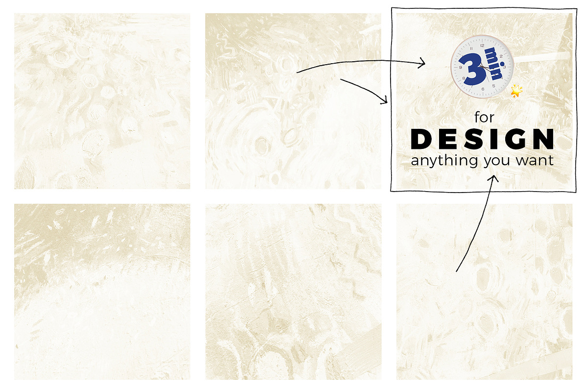 Hand-drawn pastel color artwork, a Texture Graphic by Oleg and Katja (Photo 8 of 14)
