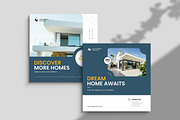 Real Estate Instagram Post Template, a Social Media Template by Spark_Creative (Thumbnail 2 of 3)