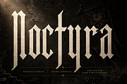 Noctyra - Blackletter, a Blackletter Font by Wow Magic (Thumbnail 4 of 4)