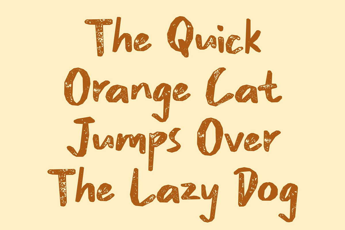CS Brawley Stamp, a Sans Serif Font by Craft Supply Co. (Photo 5 of 8)