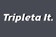 Tripleta Grotesk -8 fonts-, a Sans Serif Font by deFharo (Thumbnail 3 of 9)