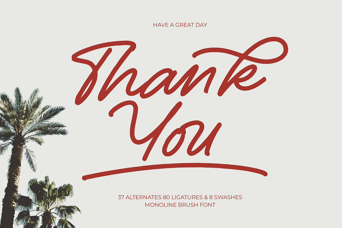 Betany Salena Monoline Brush Font, a Script Font by Letterena Studios Script (Photo 15 of 15)