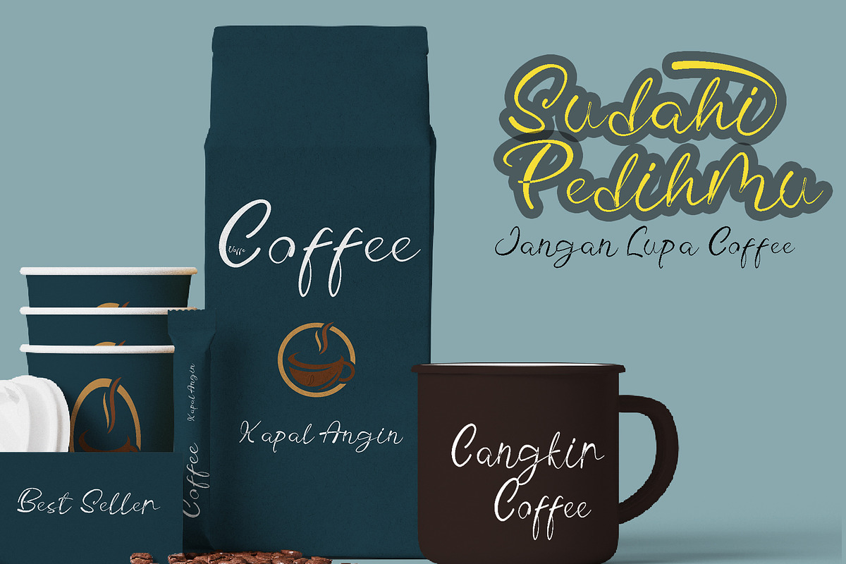 Amansa Handwritten Font, a Handwritten Font by RHD Creative Studio (Photo 3 of 10)