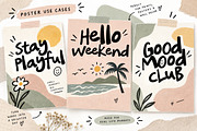 WIGGLUMP - Playful Display Font, a Handwritten Font by Ckybe's Corner (Thumbnail 6 of 9)