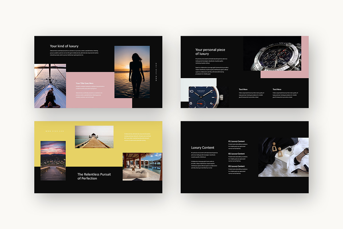 Syao : Lifestyle Deal Powerpoint, a Presentation Template by Punkl Camp (Photo 12 of 16)