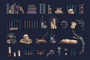 Nocturne Nouveau Branding Kit, a Decorative Illustration by Polar Vectors (Thumbnail 15 of 20)