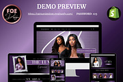 Shopify Theme, Website Banners Hairs, a Shopify Template by Foedesigner (Thumbnail 2 of 10)