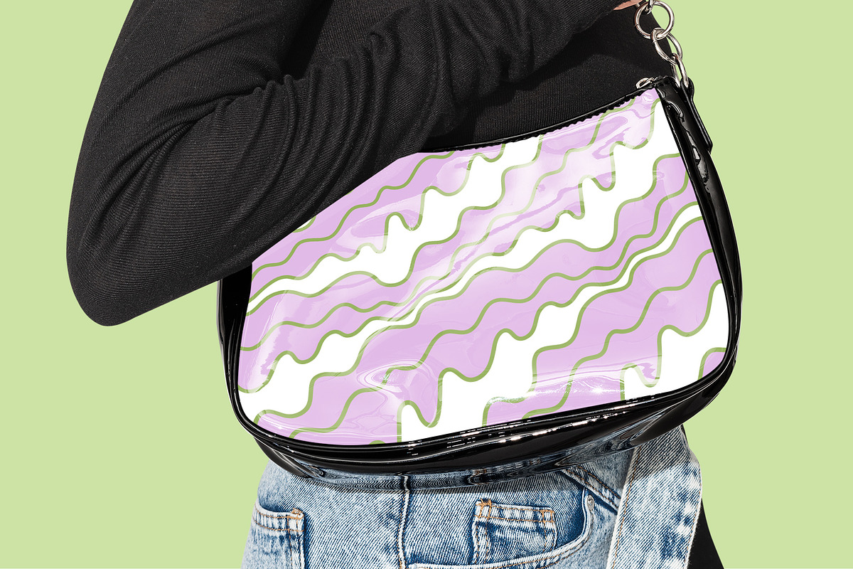 Y2K Wavy Patterns collection, a Pattern Graphic by Felizabeth Design (Photo 9 of 13)
