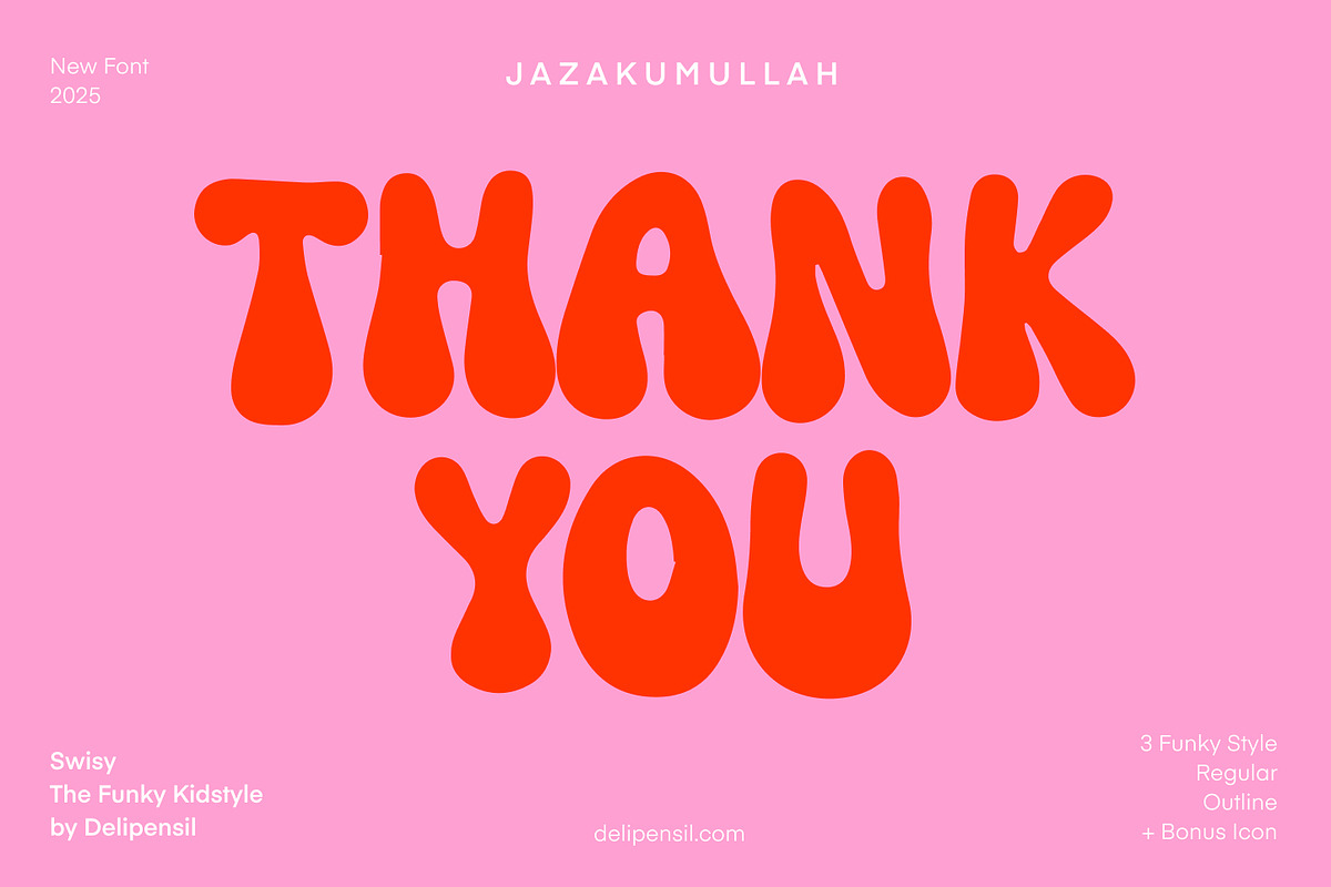 Swisy - Playful Rounded Sans Font, a Handwritten Font by delipensil (Photo 8 of 8)