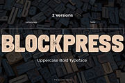 BlockPress Grotesque Font, a Sans Serif Font by Mint Pixels (Thumbnail 3 of 5)