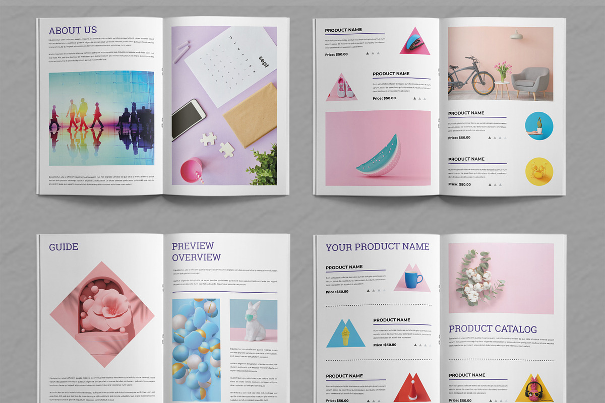 Product Catalog Template Layout, a Brochure Template by ContestDesign (Photo 2 of 3)