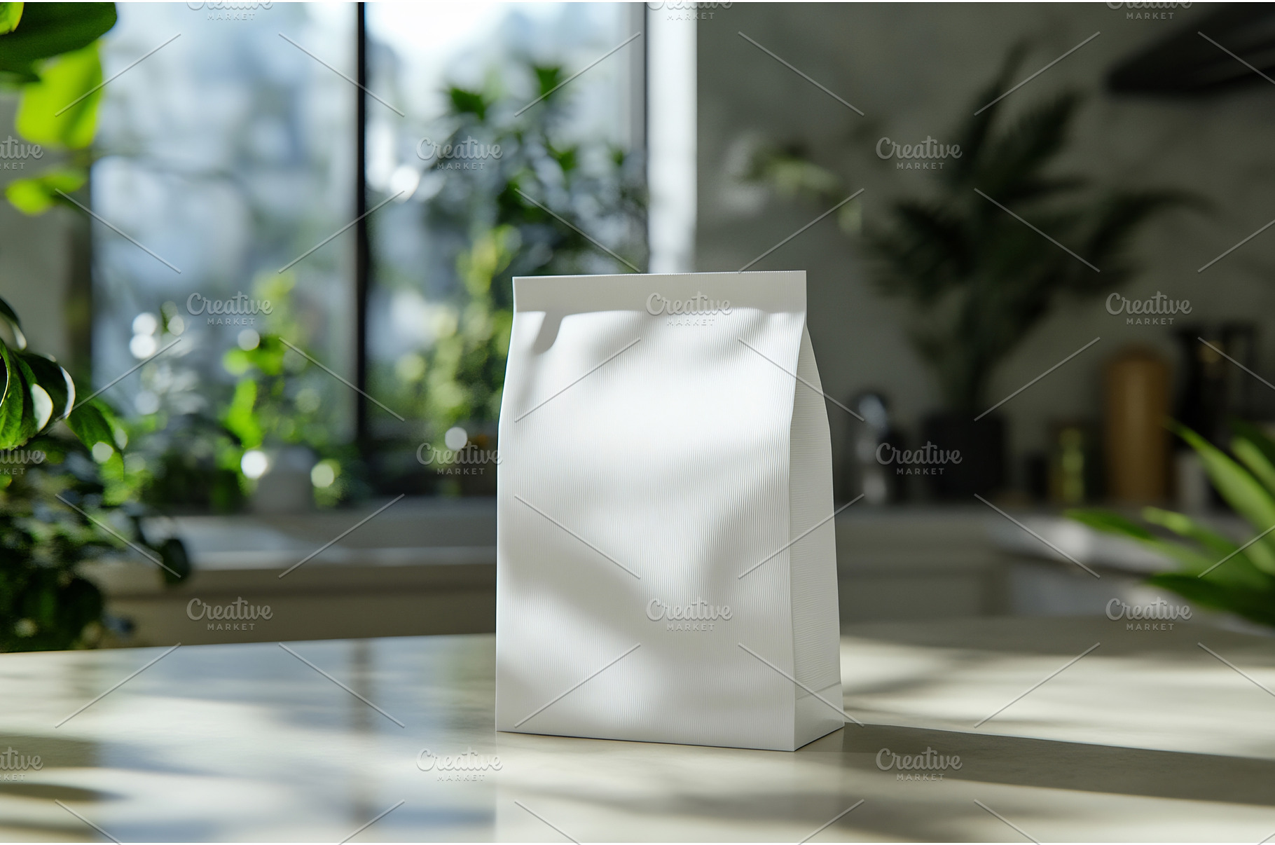 White bag on kitchen counter, a Food & Drink Photo by Beautiful things