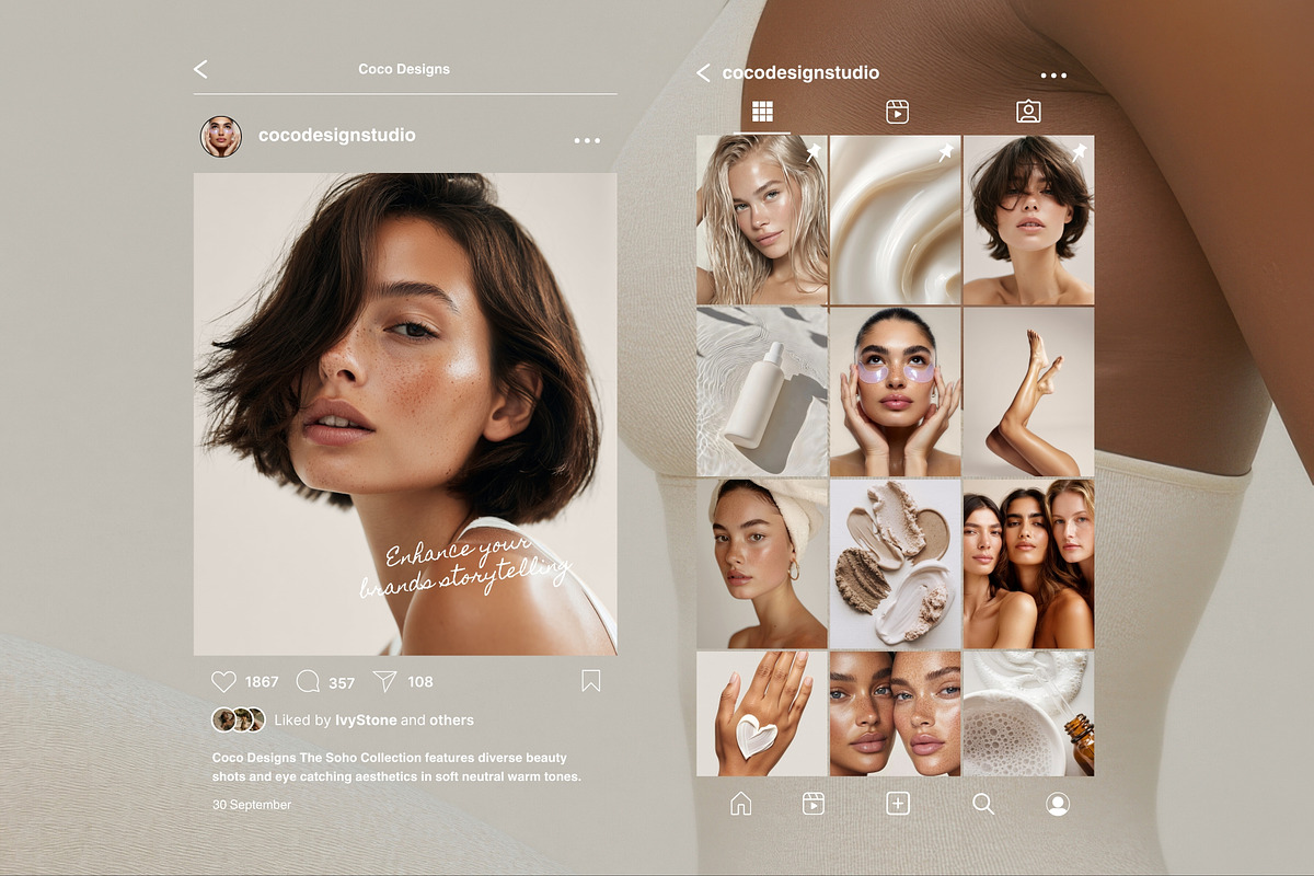 Skincare Beauty Stock Photo Bundle, a Beauty & Fashion Photo by COCO Designs (Photo 20 of 22)