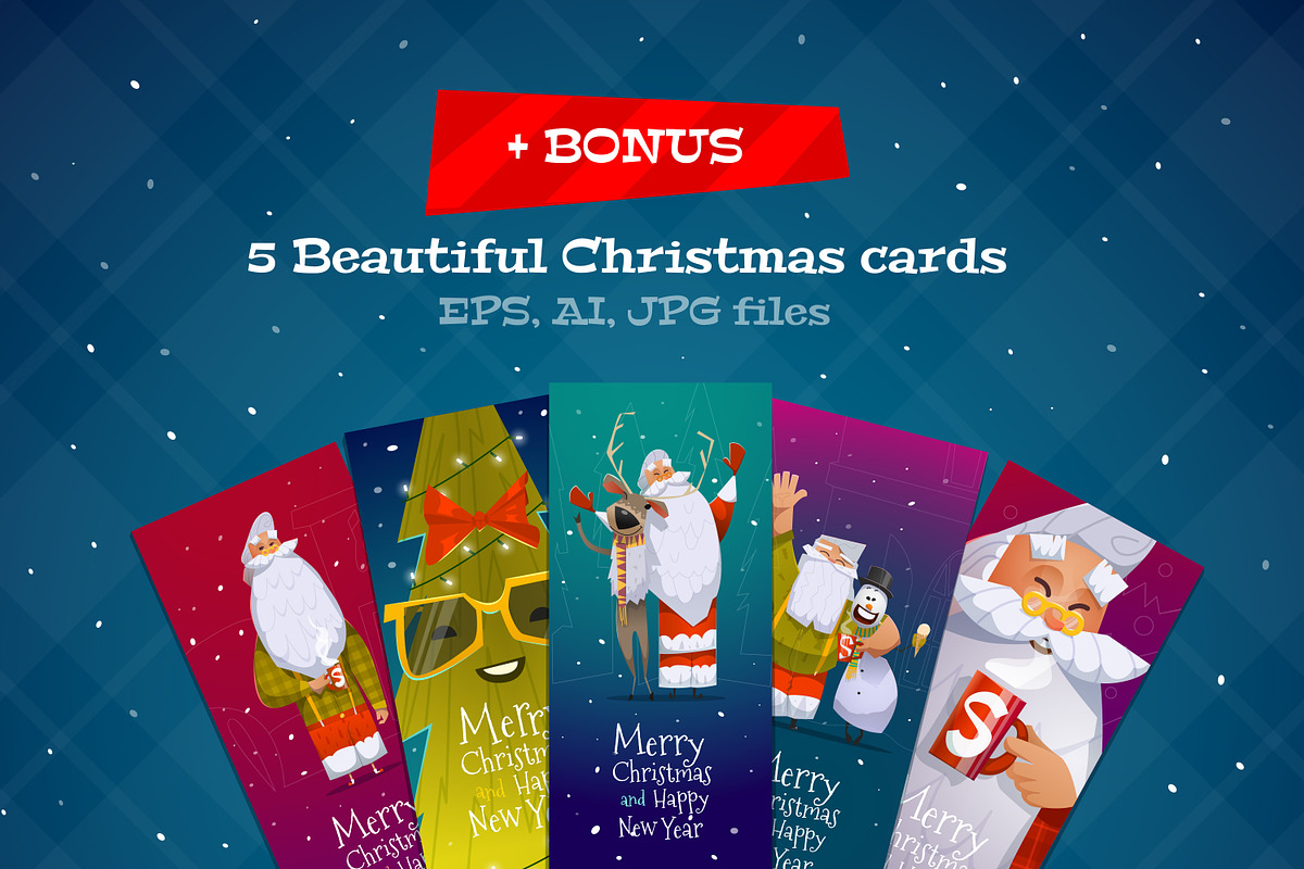 Beautiful Santa Claus collection, a Graphic by Drumcheg (Photo 3 of 3)