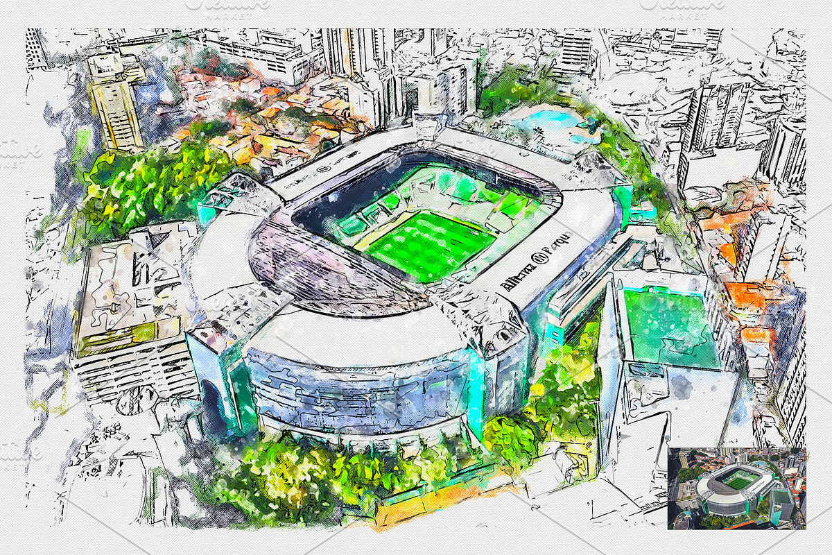 Color Sketch Photoshop Action, an Action Add-On by A R T M A R T (Photo 7 of 9)