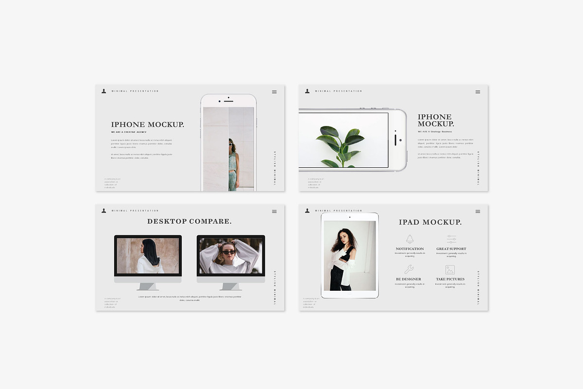 Luxury - Minimal Powerpoint Template, a Presentation Template by Barland Design (Photo 7 of 11)