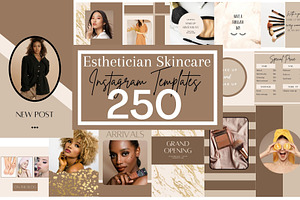 250 Esthetician Skincare Instagram T