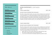 Resume/CV Bundle, a Resume Template by Occy Design (Thumbnail 4 of 12)