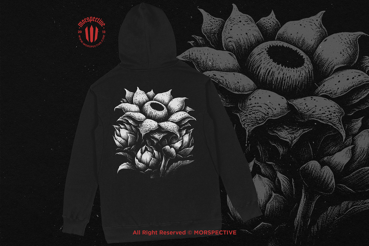 10 Bundle Dark Art Rafflesia Flower, an Illustration by Morspective (Photo 4 of 7)