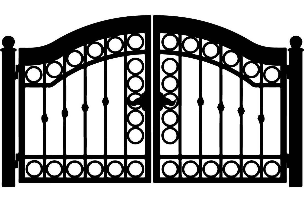 Modern Metal Gate, an Object Graphic by Creativeshirt (Photo 10 of 19)