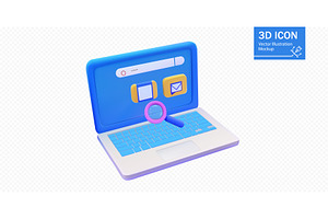 PrintA vibrant 3D vector, a Technology Illustration by ZinetroN