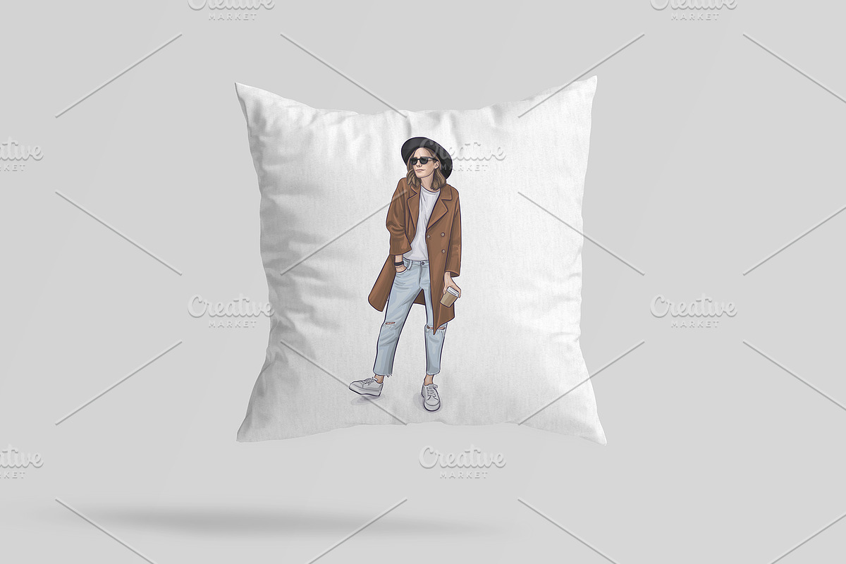 Fashion VECTOR illustrations, a Person Illustration by Natalka Dmitrova art (Photo 10 of 12)