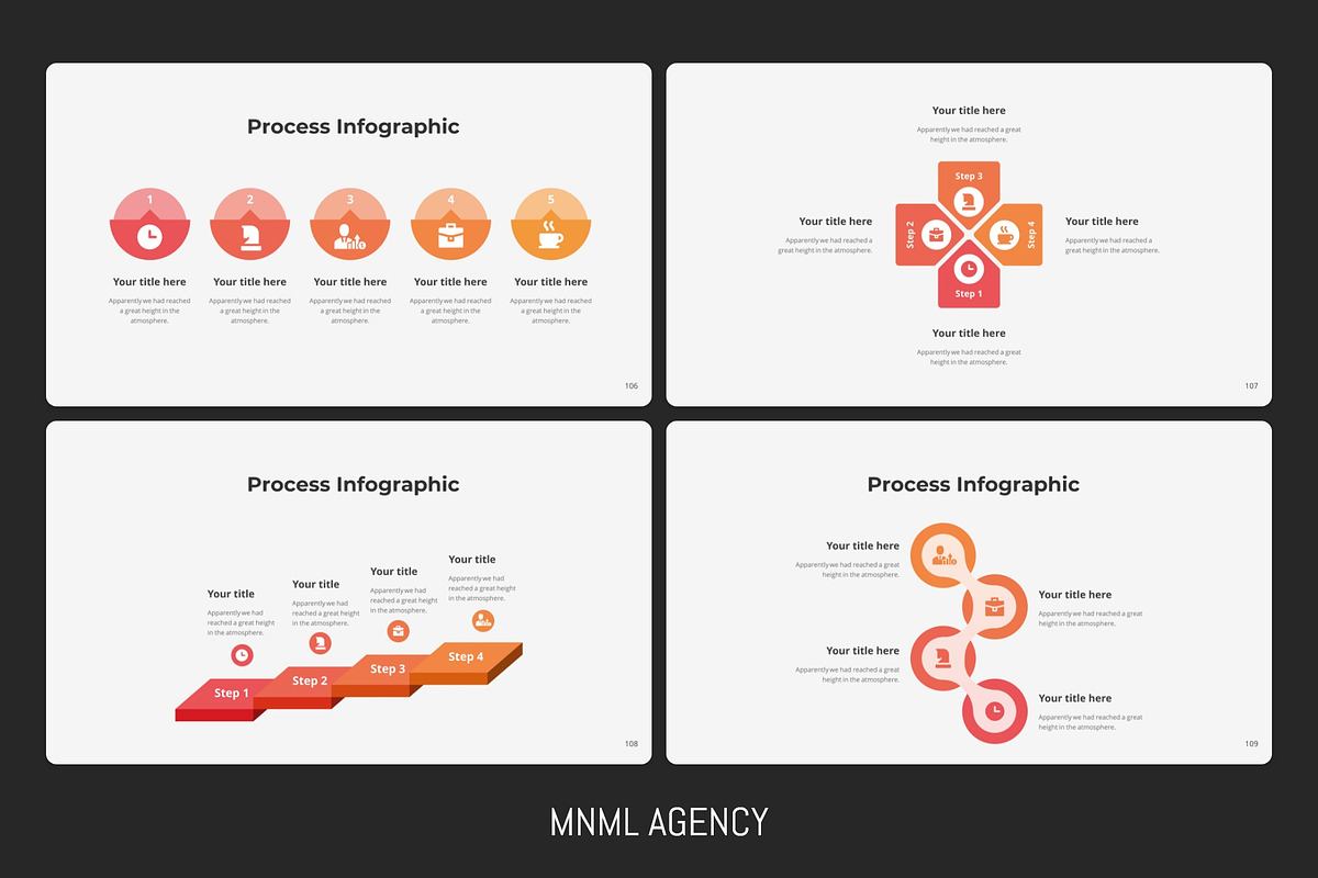 Massive Infographic Template, a Presentation Template by MNML Agency (Photo 34 of 63)