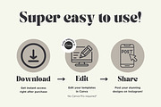 Monochrome Instagram Carousel Posts, a Social Media Template by Hell Yeah Designs (Thumbnail 5 of 10)