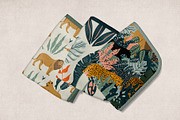 Wild cats. Jungle & tropical set., an Animal Illustration by Alona Savchuk (Thumbnail 14 of 15)