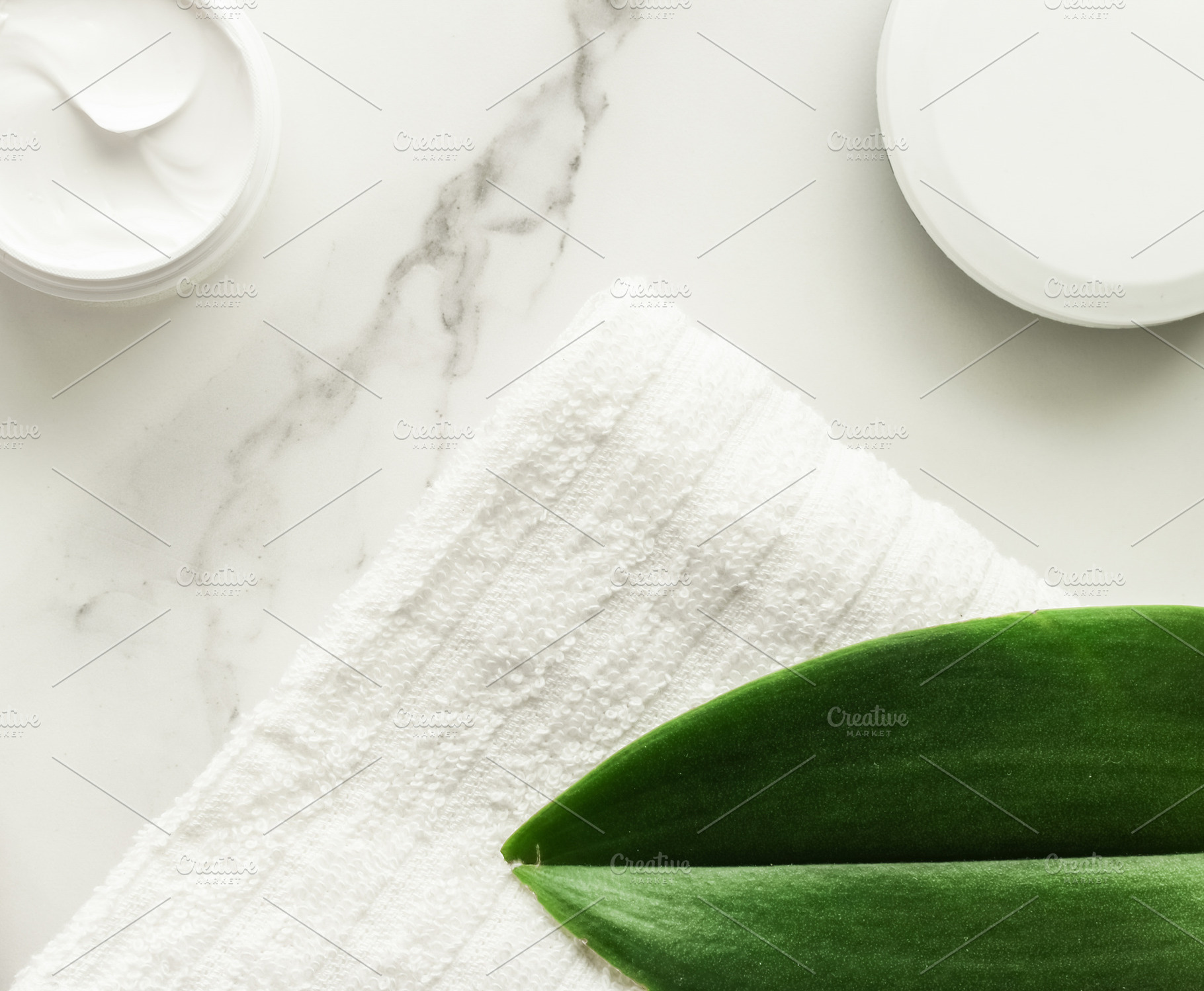 Beauty of organic spa experience stock photo containing facial cream and, a Beauty & Fashion Photo by Anneleven