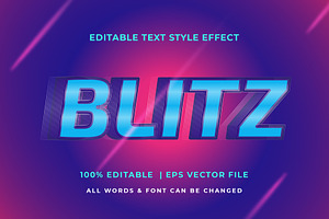 Editable Vector Text Effect Vol.3