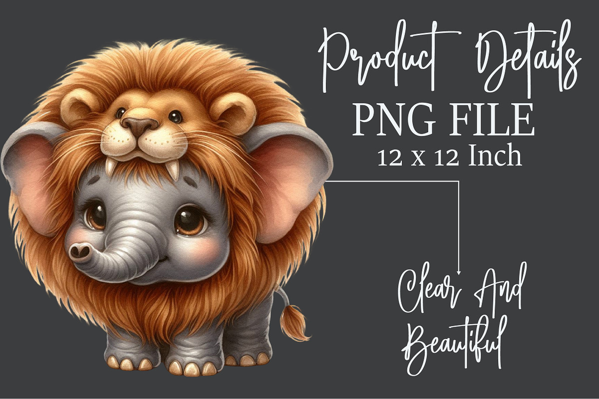 Cute Animals Costumes Clipart, an Illustration by Rose Art (Photo 5 of 7)